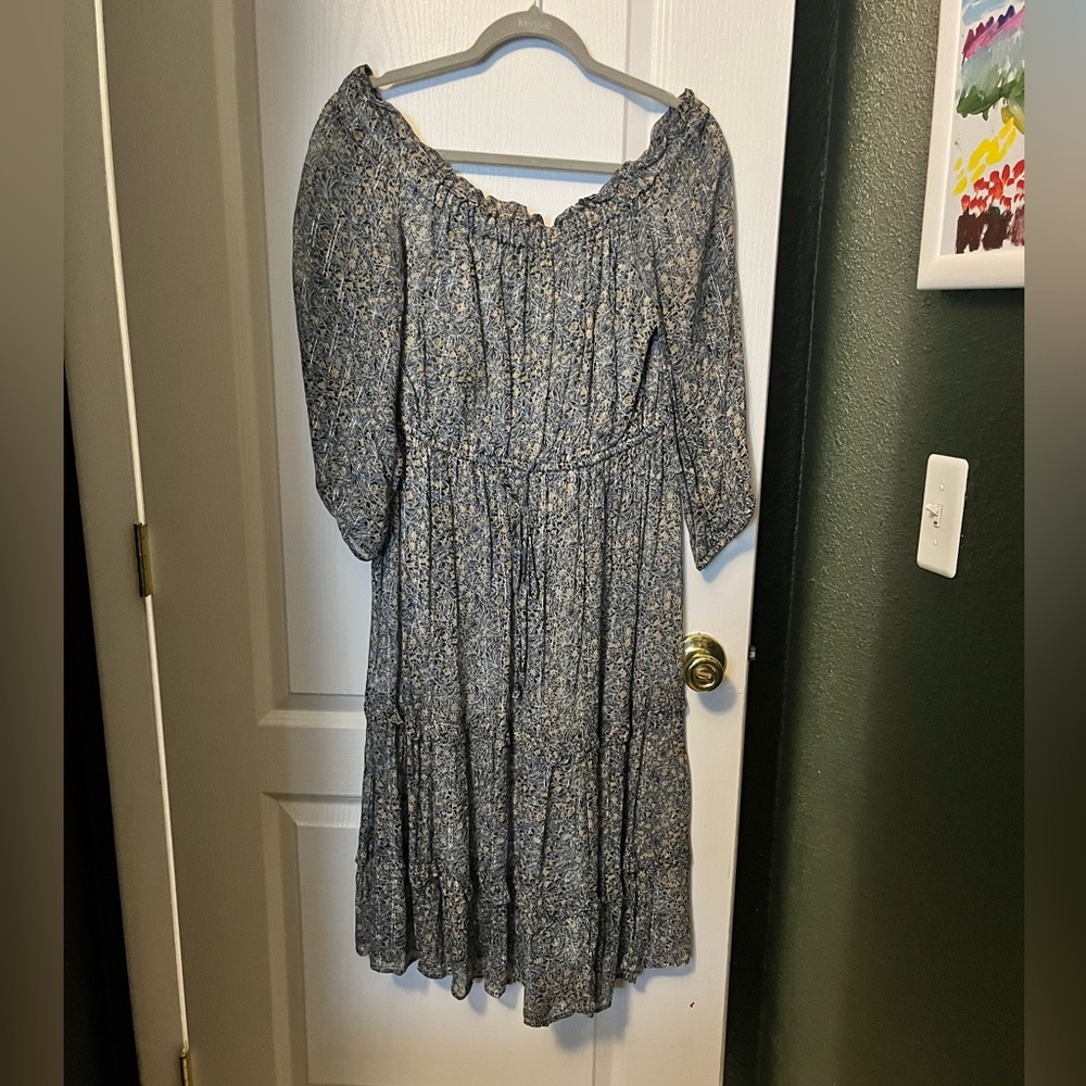 Off the shoulder dress